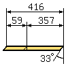 Calcul ya ba dimensions principales ya ba rafters.