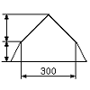 Cálculo de los materiales de techo mansarda.