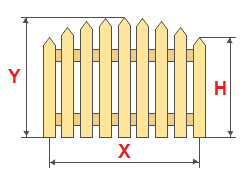 fence rails
