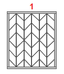 Пресметка на метални решетки на прозорците